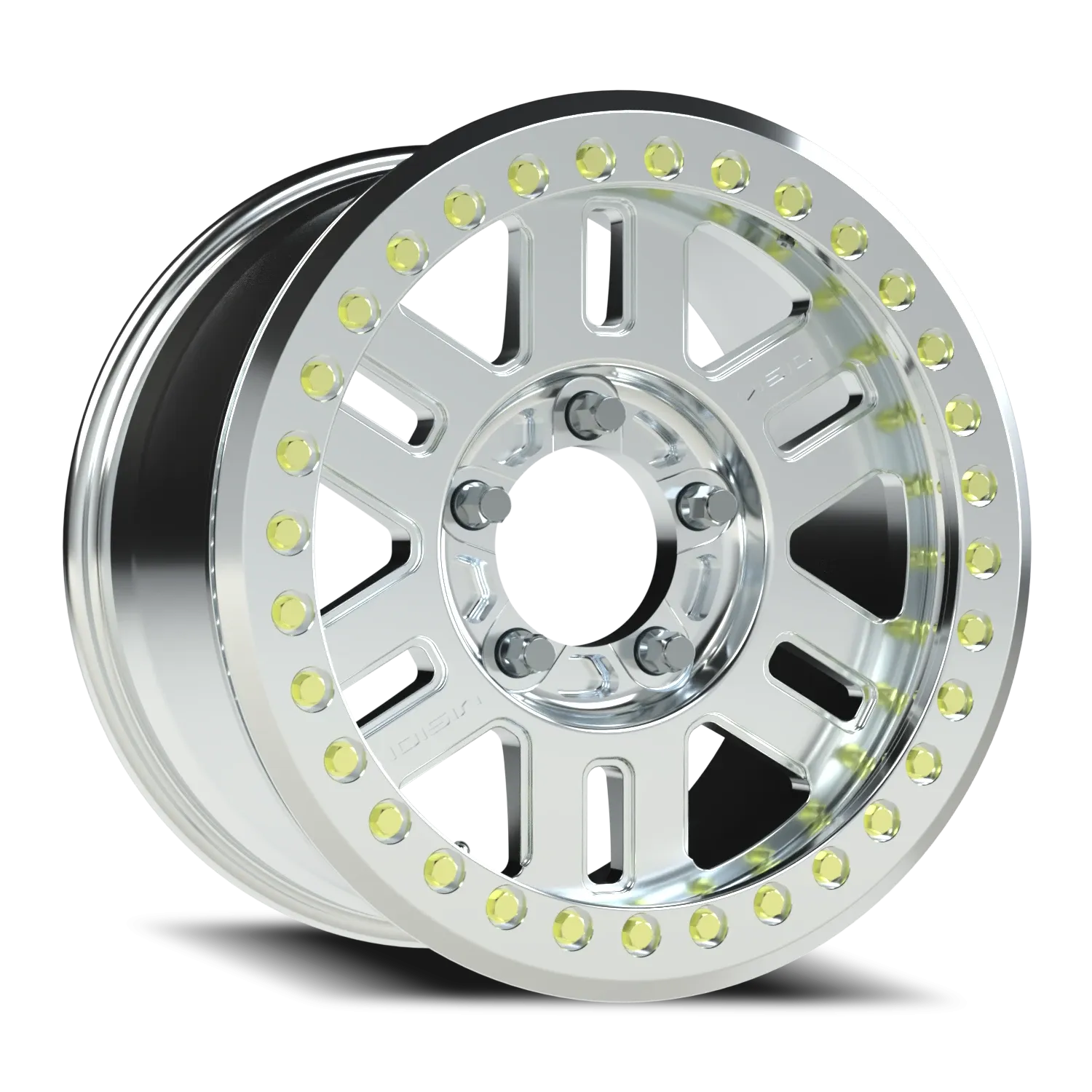 VISION 398 FBL 17X9.5 MACHINED